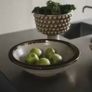 Plat en Grès HALO SKAL