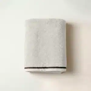 Serviette de Bain Éponge ISSAMBRE Craie - Vent du Sud