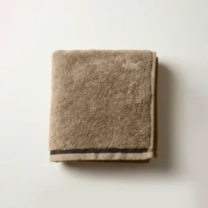 Serviette de Bain Éponge ISSAMBRE Brun - Vent du Sud