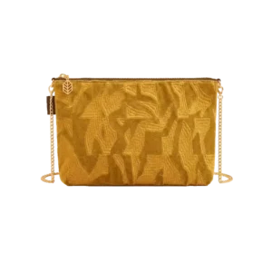 Trousse en Velours avec Chaîne MILTON Cumin - Haomy