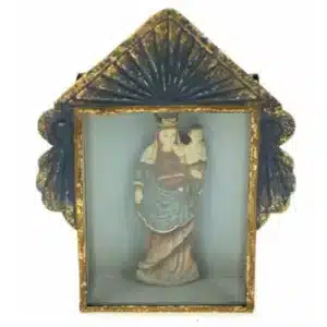 Cadre Boîte Vierge à l'Enfant